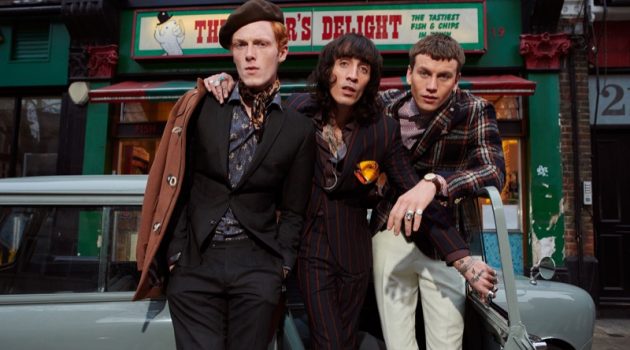Linus Wordemann, Sid Ellisdon & Juan Milan Travel to London for Club of Gents Fall '19 Campaign Linus Wordemann, Juan Milan, and Sid Ellisdon star in Club of Gents' fall-winter 2019 campaign.