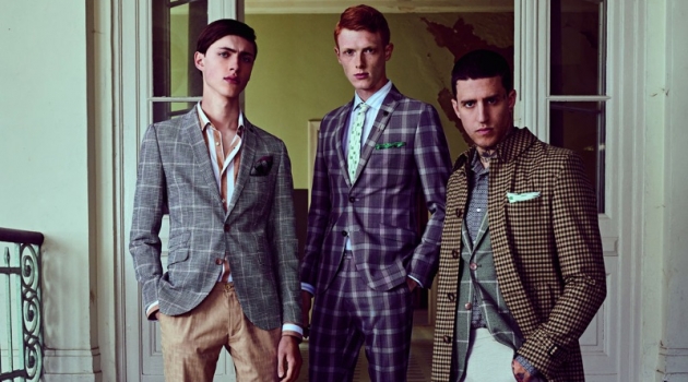 Linus Wordemann, Miles Langford & Sep Graf are Dapper for Club of Gents Spring '19 Campaign Sep Graf, Linus Wordemann, and Miles Langford front Club of Gents' spring-summer 2019 campaign.