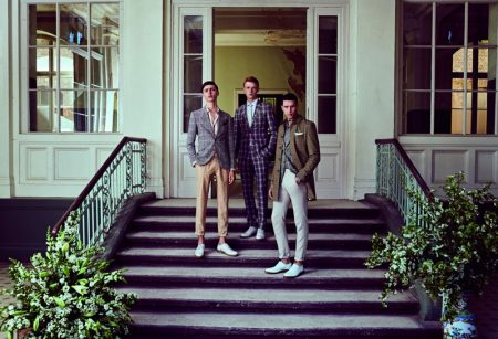 Linus Wordemann, Miles Langford & Sep Graf are Dapper for Club of Gents Spring '19 Campaign