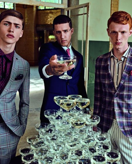 Linus Wordemann, Miles Langford & Sep Graf are Dapper for Club of Gents Spring '19 Campaign
