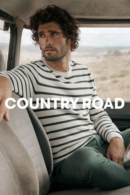 Alex Libby Dons Winter Style for Country Road