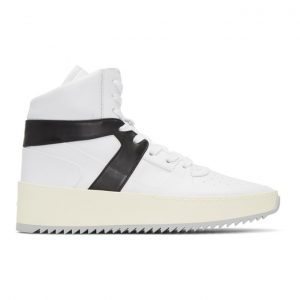 Fear of God White and Black Basketball High-Top Sneakers Fear of God White and Black Basketball High-Top Sneakers