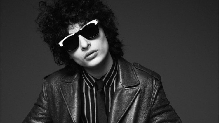 Finn Wolfhard stars in Saint Laurent's fall-winter 2019 campaign.