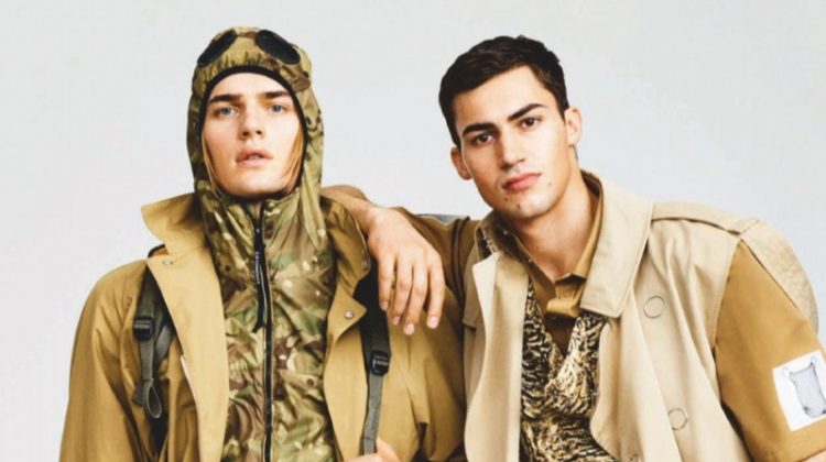 Ton Heukels, Alessio Pozzi & River Viiperi Go Sporty for GQ Germany