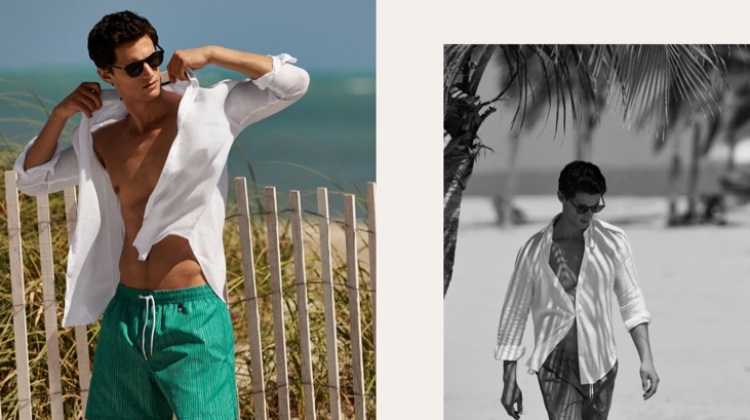 Sea Vibes: Garrett Neff Takes to the Beach for Pedro del Hierro