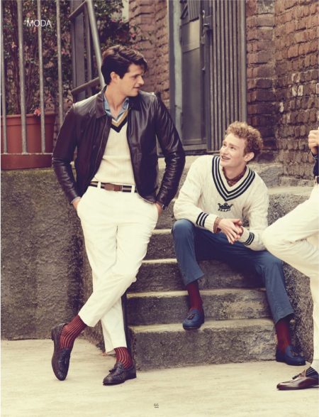 Preppy style online homme