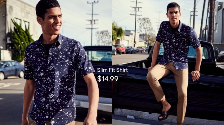 Geron McKinley Brushes Up on Summer Style with H&M