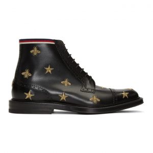 Gucci Black Beyond Lace-Up Boots Gucci Black Beyond Lace-Up Boots