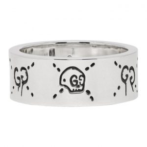 Gucci Silver GucciGhost Ring Gucci Silver GucciGhost Ring