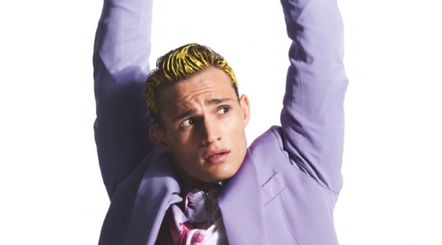 Julian Schneyder Rocks Bold Monochromatic Numbers for British GQ Julian Schneyder Rocks Bold Monochromatic Numbers for British GQ