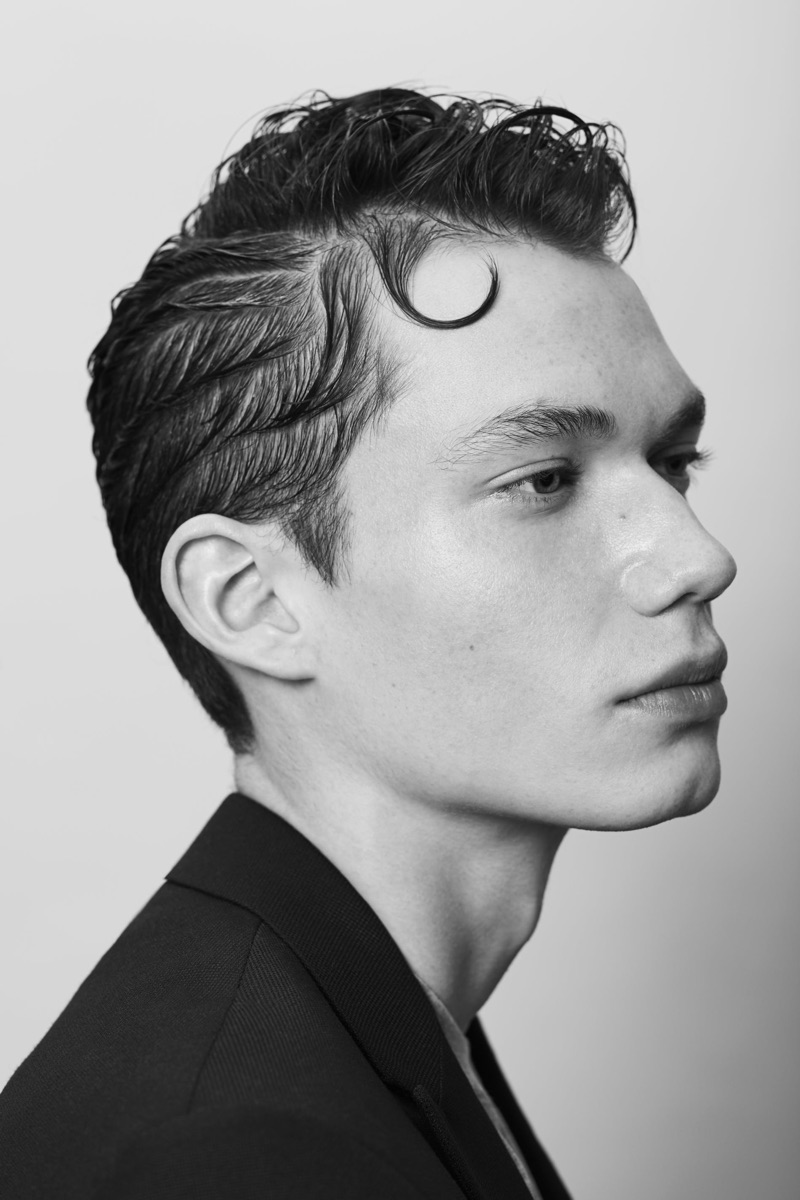 LOfficiel Hommes Lithuania 2019 Hairstyle Editorial 009