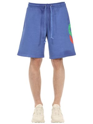 Logo Print Cotton Sweat Shorts Logo Print Cotton Sweat Shorts