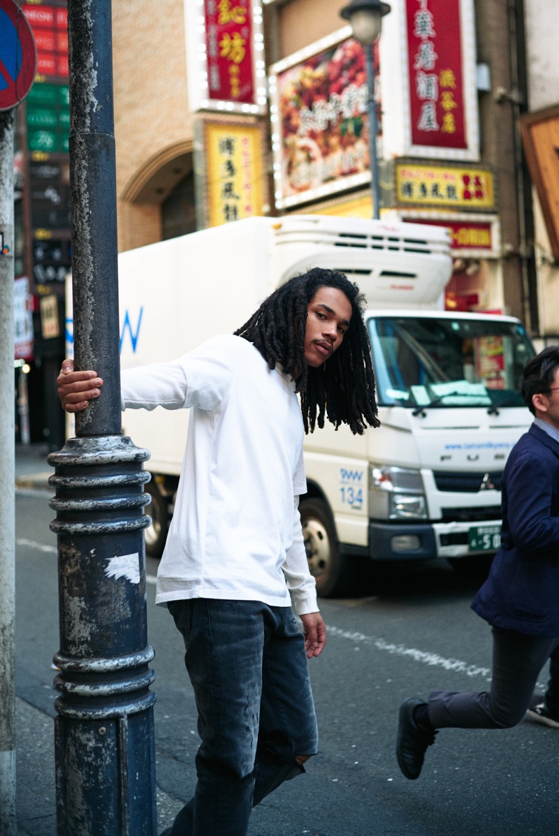 Luka Sabbat stars in PacSun's new denim campaign.