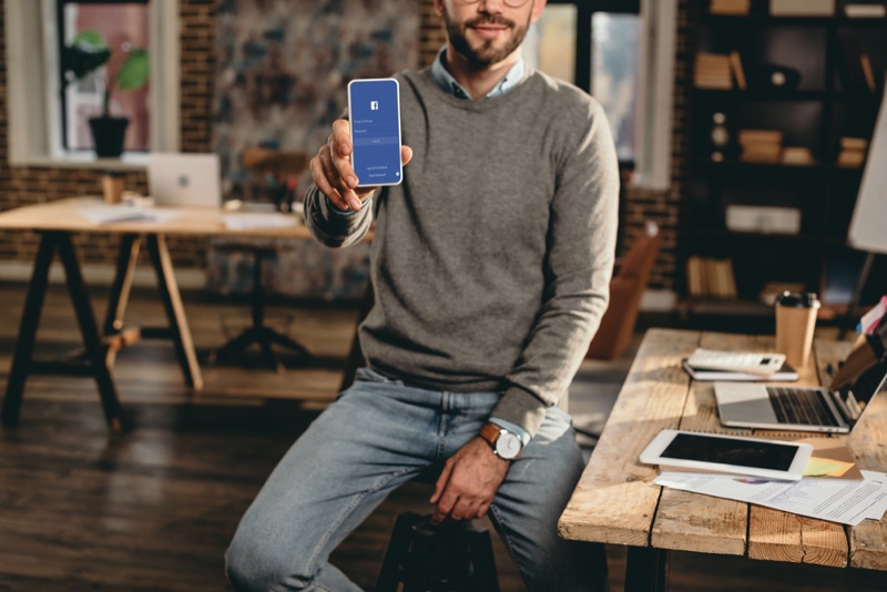 Man Sweater Jeans Facebook Phone Man Sweater Jeans Facebook Phone