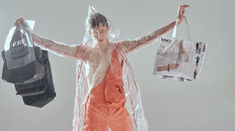 Mateusz Chmielewski Rocks Bold Fashions for Vogue Czechoslovakia
