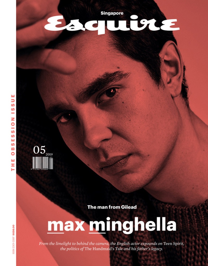 Max Minghella covers the May 2019 issue of Esquire Singapore.