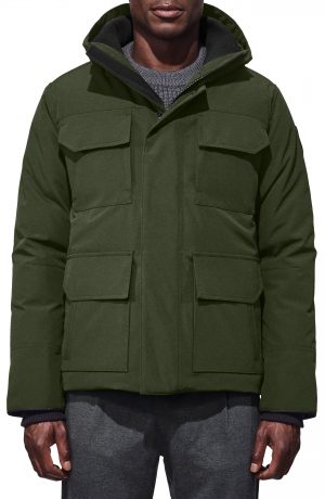 Men's Canada Goose 'Maitland' Slim Fit Down Fill Parka, Size X-Large - Green Men's Canada Goose 'Maitland' Slim Fit Down Fill Parka, Size X-Large - Green