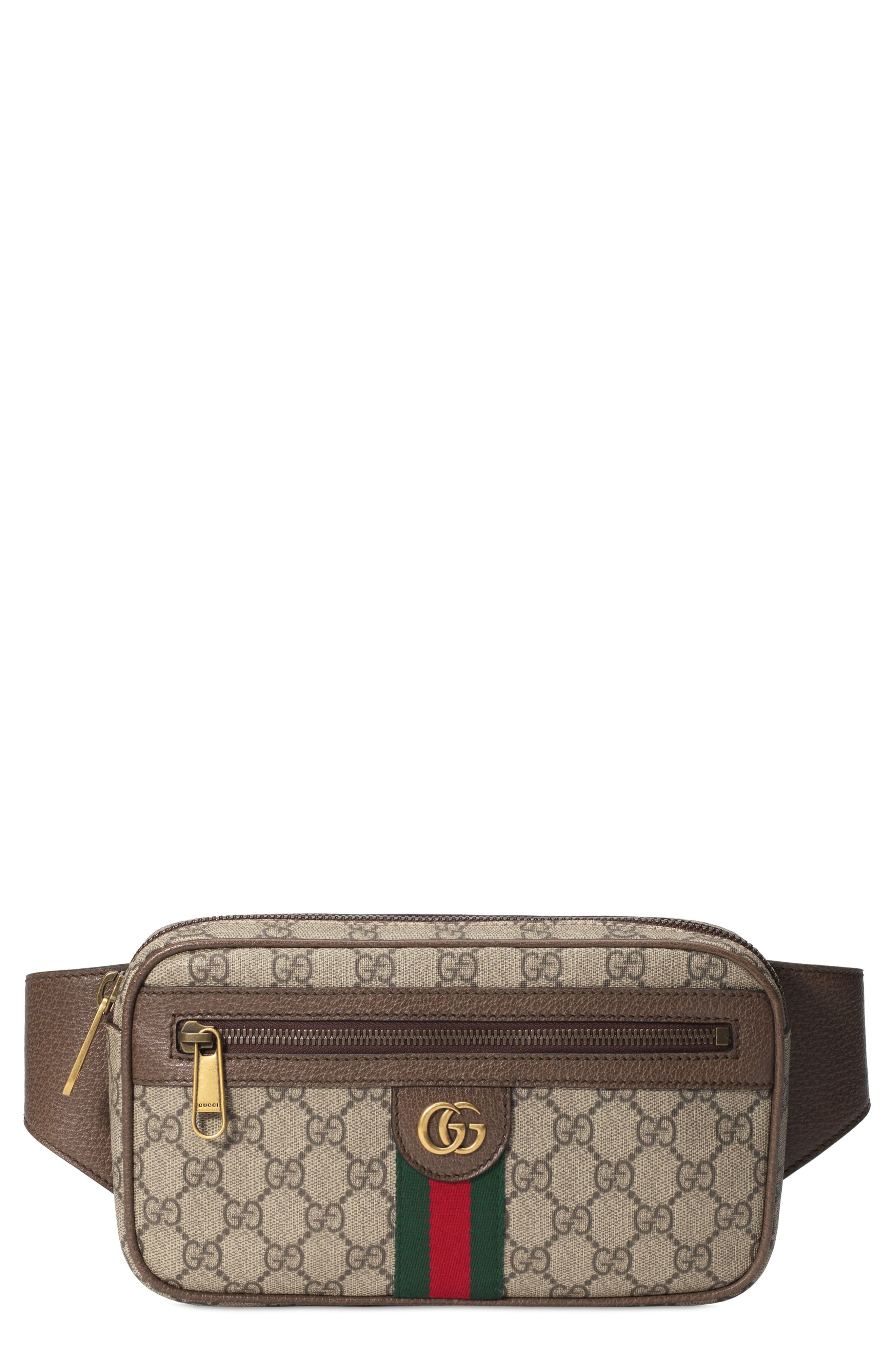 Men’s Gucci Ophidia Gg Supreme Canvas Belt Bag – | The Fashionisto