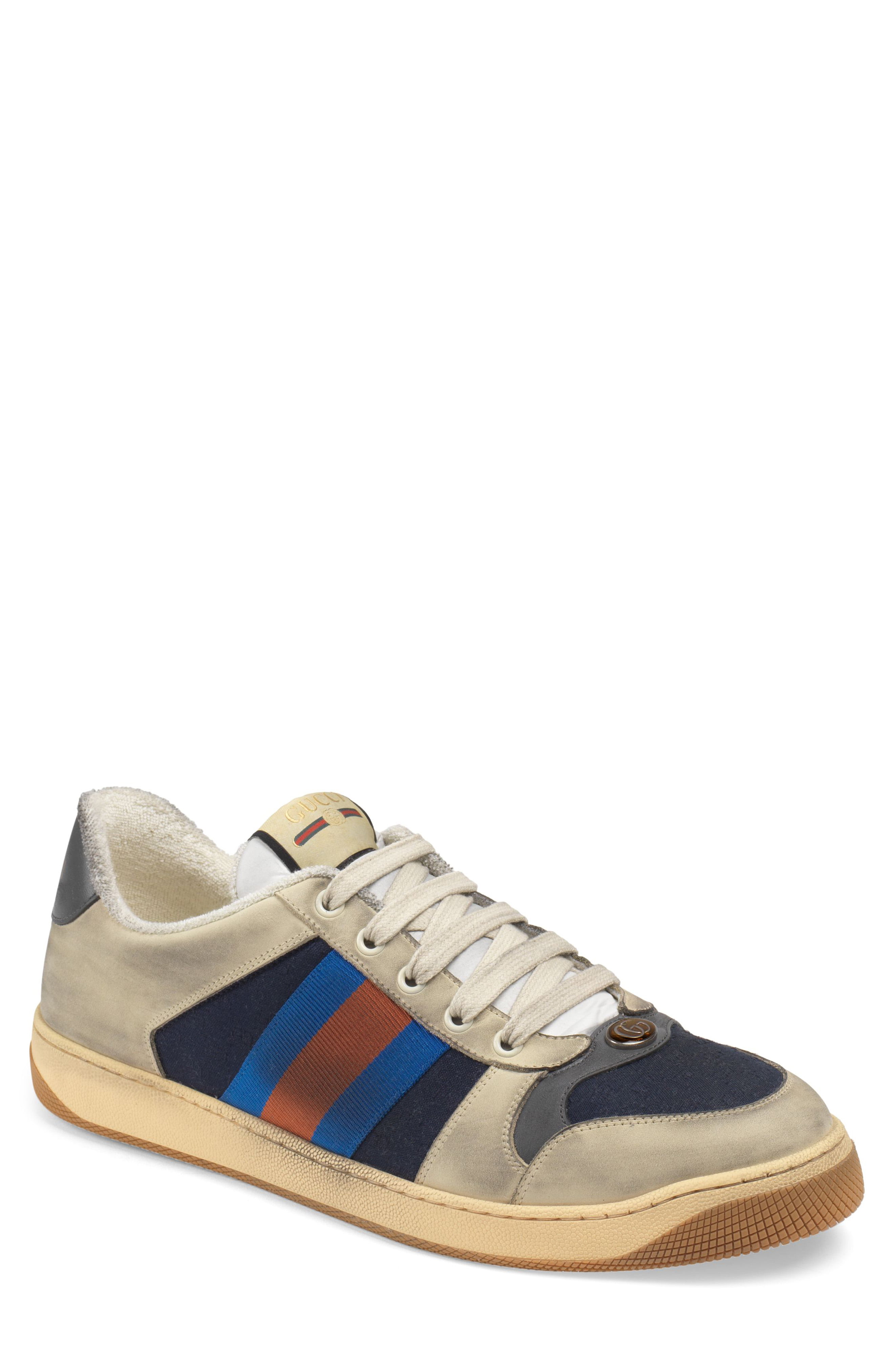 gucci sneakers blue