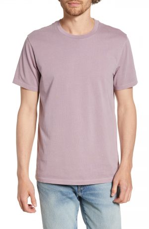 Men's Madewell Allday Slim Fit Garment Dyed T-Shirt, Size Large - Purple Men's Madewell Allday Slim Fit Garment Dyed T-Shirt, Size Large - Purple