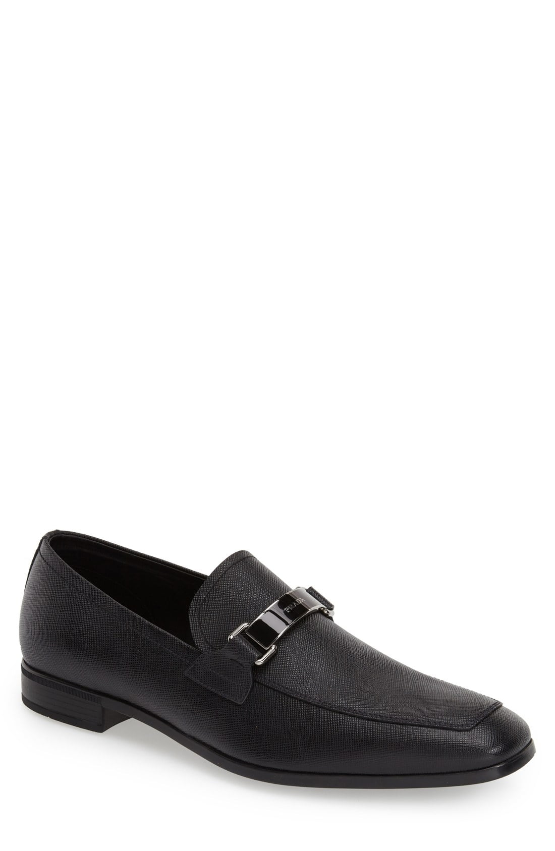 prada saffiano loafers