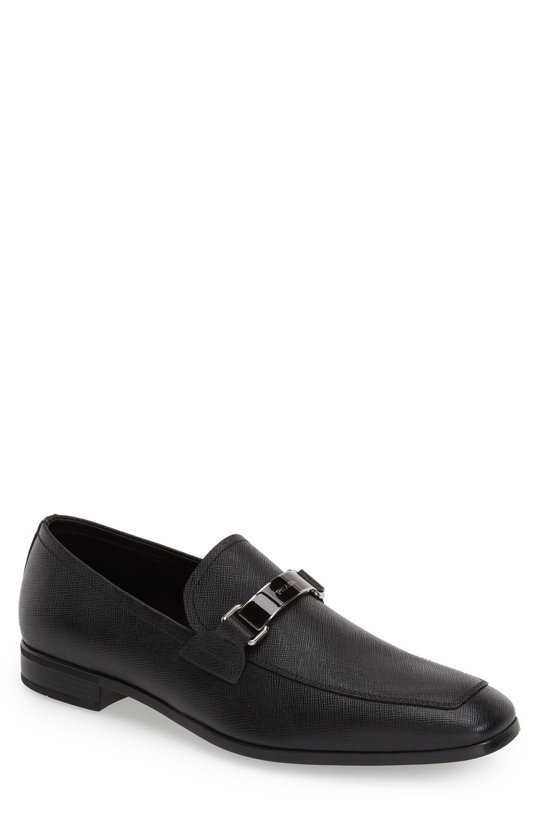 prada saffiano loafer