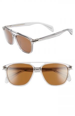 Men's Rag & Bone 54Mm Gradient Aviator Sunglasses - Grey Men's Rag & Bone 54Mm Gradient Aviator Sunglasses - Grey