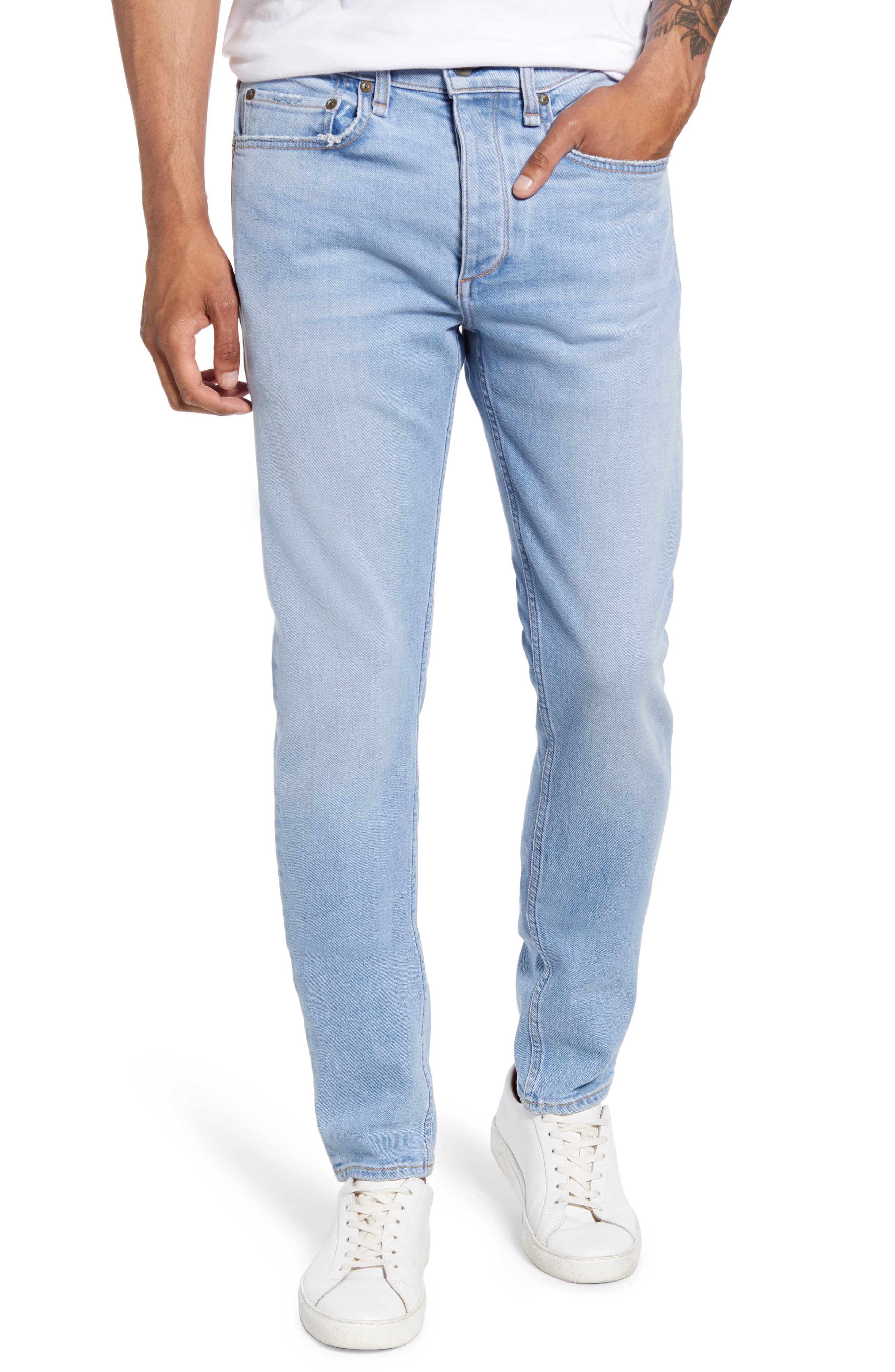 Men’s Rag & Bone Fit 1 Skinny Fit Jeans, Size 29 – Blue | The Fashionisto