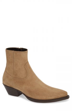 Men's Saint Laurent Lukas 40 Zip Boot, Size 7US / 40EU - Brown Men's Saint Laurent Lukas 40 Zip Boot, Size 7US / 40EU - Brown