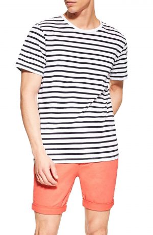 Men's Topman Stretch Skinny Chino Shorts, Size 30 - Orange Men's Topman Stretch Skinny Chino Shorts, Size 30 - Orange