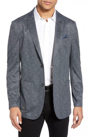 Men's Vince Camuto Slim Fit Print Mesh Sport Coat, Size X-Small - Black Men's Vince Camuto Slim Fit Print Mesh Sport Coat, Size X-Small - Black