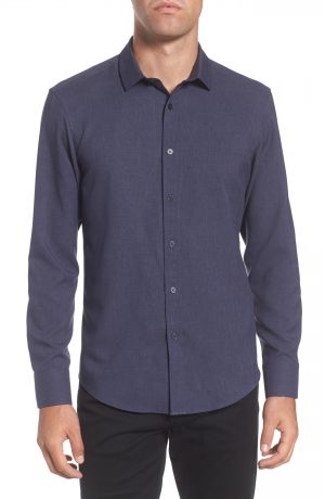 Men's Vince Camuto Trim Fit Performance Knit Sport Shirt Men's Vince Camuto Trim Fit Performance Knit Sport Shirt