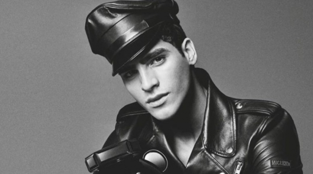 Jhonattan Burjack Rocks Leather for Moschino Toy Boy Fragrance Campaign Jhonattan Burjack fronts Moschino's Toy Boy fragrance campaign.