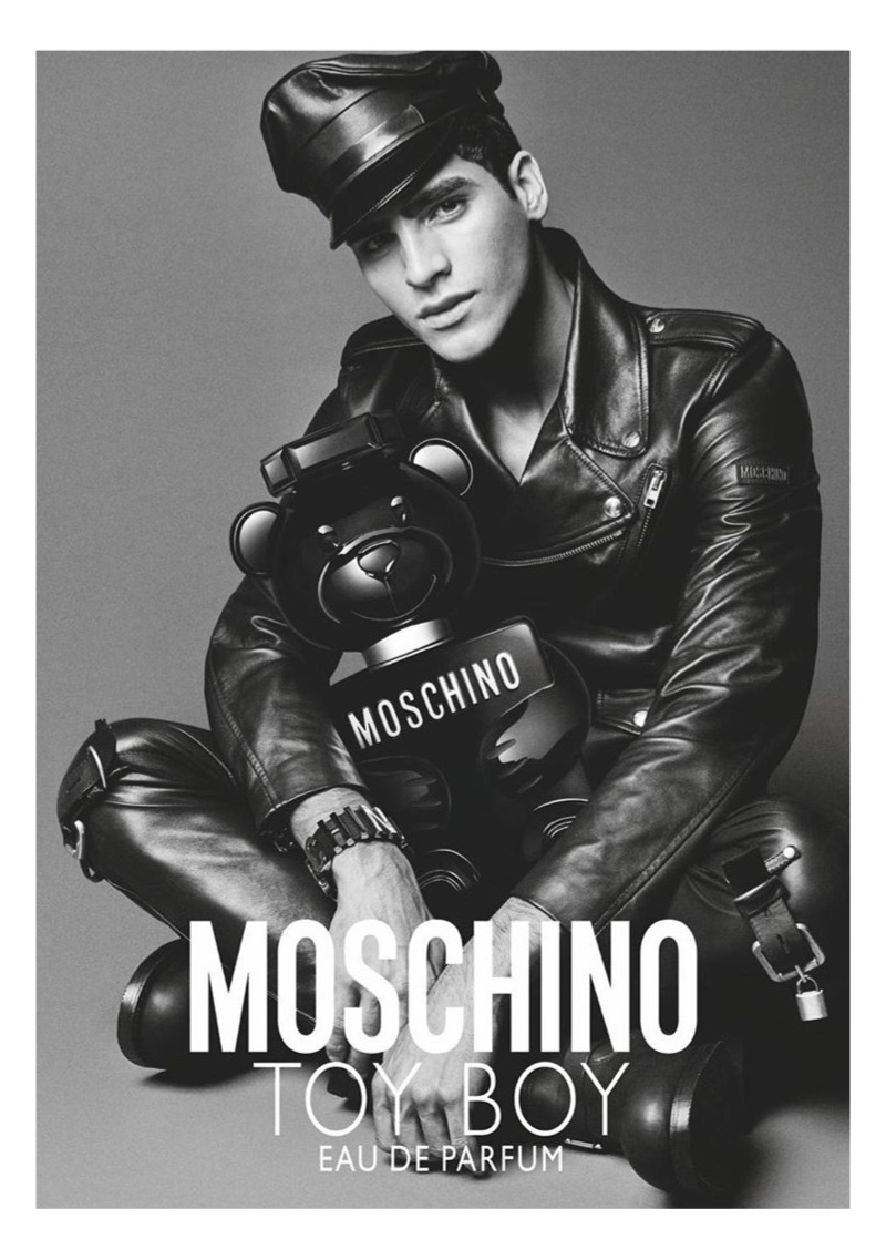 Jhonattan Burjack fronts Moschino's Toy Boy fragrance campaign.