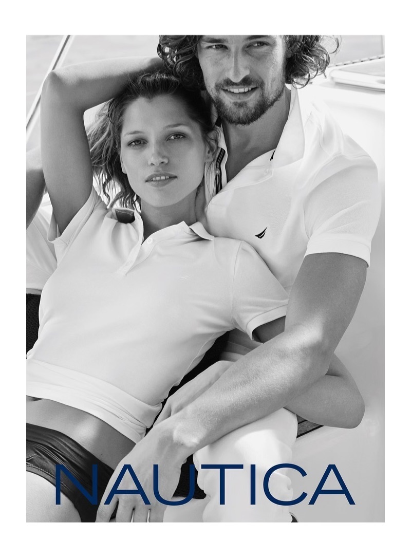 Hana Jirickova and Wouter Peelen front Nautica's summer 2019 campaign.