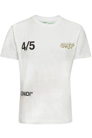 Off-White Bus Shirt Sleeve Skinny T-Shirt Off-White Bus Shirt Sleeve Skinny T-Shirt