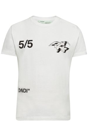 Off-White Wars Short Sleeve Skinny T-Shirt Off-White Wars Short Sleeve Skinny T-Shirt