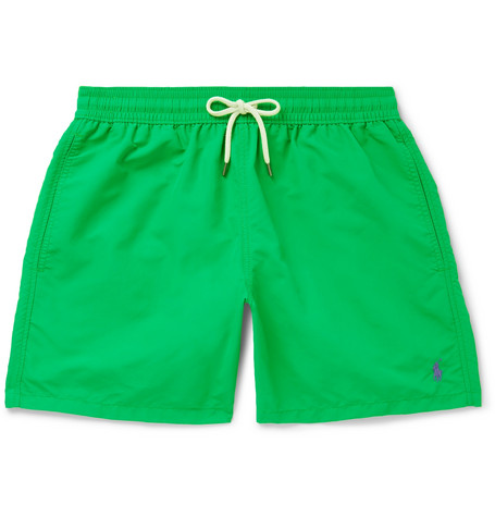 Polo Ralph Lauren – Mid-Length Swim Shorts – Men – Green | The Fashionisto