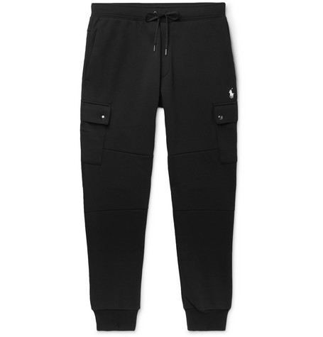 Polo Ralph Lauren – Slim-Fit Jersey Cargo Sweatpants – Men – Black ...