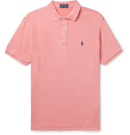 Polo Ralph Lauren – Slim-Fit Loopback Cotton-Jersey Polo Shirt – Men ...