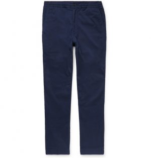 Polo Ralph Lauren - Tapered Cotton-Blend Twill Chinos - Men - Navy Polo Ralph Lauren - Tapered Cotton-Blend Twill Chinos - Men - Navy