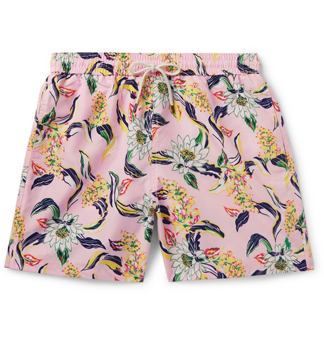 polo floral shorts