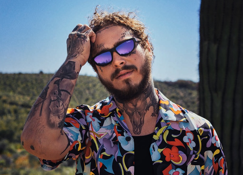 Post Malone stars in Arnette's new eyewear campaign.