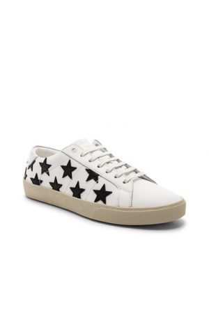 Saint Laurent Leather SL/06 Low-Top Star Sneakers in White. - size 43 (also in 42,44,45) Saint Laurent Leather SL/06 Low-Top Star Sneakers in White. - size 43 (also in 42,44,45)