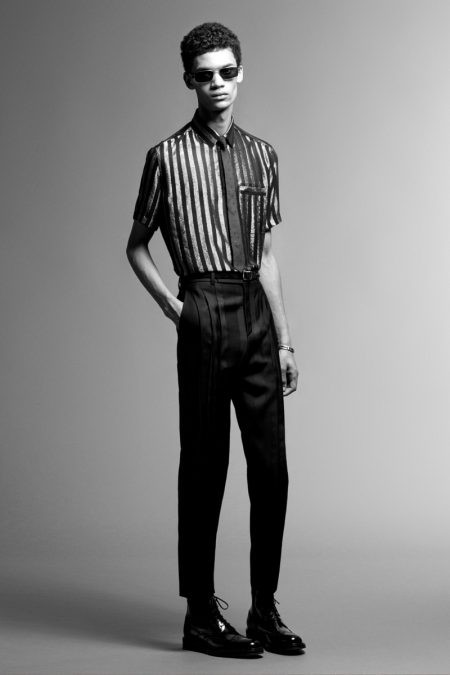 Saint Laurent Pre Fall 2019 Mens Collection 025