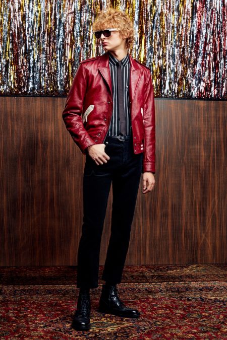 Saint Laurent Pre Fall 2019 Mens Collection 032