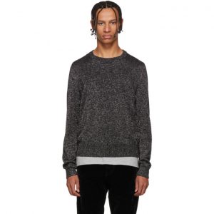 Saint Laurent Silver Lurex Sweater Saint Laurent Silver Lurex Sweater