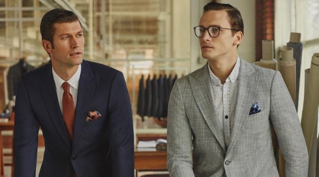 Jan Trojan & Alejandro Rodriguez Go Sartorial for Sarar Spring '19 Campaign Jan Trojan & Alejandro Rodriguez Go Sartorial for Sarar Spring '19 Campaign