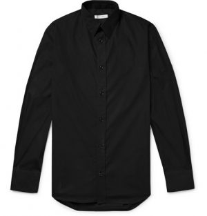 The Row - Ahmet Slim-Fit Sea Island Cotton-Poplin Shirt - Men - Black The Row - Ahmet Slim-Fit Sea Island Cotton-Poplin Shirt - Men - Black