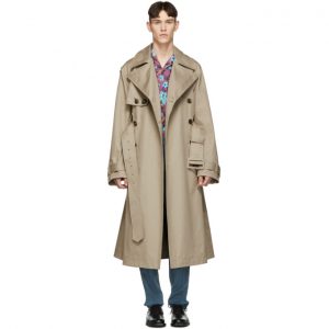 Valentino Beige Oversized Trench Coat Valentino Beige Oversized Trench Coat